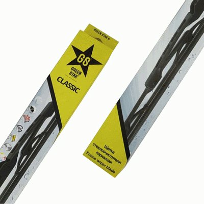 Щетка стеклоочистителя каркасная Green Star Classic 11" 275мм 