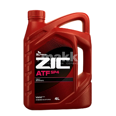 Масло трансмиссионное ZIC ATF SP-4 синт.   4л