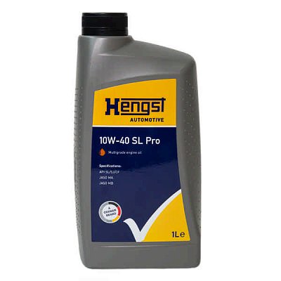 Масло моторное Hengst 10W40 синт SL/CF Pro полусинтетическое 1л