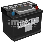 60 Ач Титан Standart о/п (540А д*ш*в 24,2*17,5*19 см)