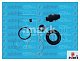 Ремкомплект тормозного суппорта Toyota Camry ACV30 ACV45 MCU20 #NE1# ( 38-mm ) задн. D41640 SEINSA