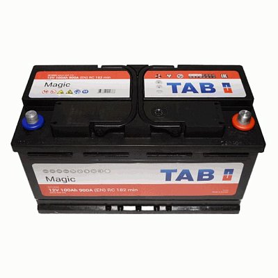 Аккумуляторная батарея 100 Ач Tab Magic о/п (189800) 35,3x17,5x19,0