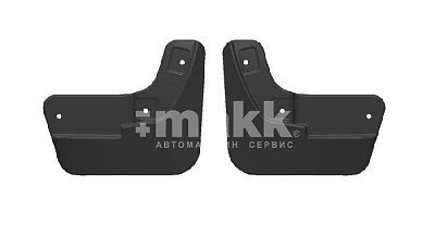 Брызговики черные модель LADA Vesta SD/SW (15+) передний ряд (к-т 2шт) SRTK BR.P.LD.VEST.15G.06013