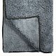 Салфетка из супервпитывающей микрофибры 40x40 см Green Star (серая с черным) 460 гр/м2