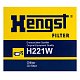 Фильтр масляный Hengst H221W (W 79) Renault Logan, Kangoo, Clio, Grand Scenic, Laguna, Megane 