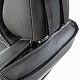 Накидки на сиденье Car Performance передние 2 шт экокожа черн/серые CUS-2072 BK/GY
