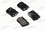 Колодки тормозные дисковые задние PBP1531 PATRON