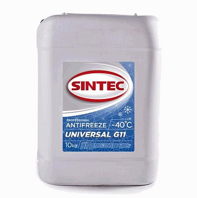 Антифриз  Sintec Universal (-40) 10кг G11 (синий) 