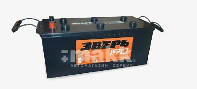 190 Ач ЗВЕРЬ о/п конус(1400А д*ш*в 51,4*21,8*21,7 см) 51,4*21,8*21,7