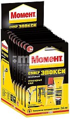 Клей Супер 6гр Момент эпокси шоубокс 1371260   2шт