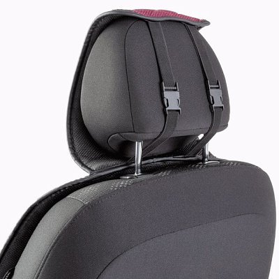 Накидки на сиденье Car Performance передние 2 шт  fiberflax розовые CUS-1032 PINK