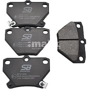 Колодки тормозные дисковые задние BP21454 SB NAGAMOCHI