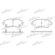 Колодки тормозные дисковые передние PBP045 PATRON