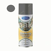 Эмаль металлик VIXEN универсальная алюминий, аэрозоль 520мл VX19100 