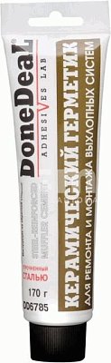 Герметик для ремонта выхлопных систем DoneDeal керамический 170гр DD6785 