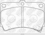 Колодки тормозные передние PN5232 NIBK