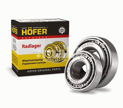 Подшипник ступицы ВАЗ 2101 переднего колеса к-т (2101-3103020/25) HF 300 041 Hofer
