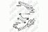 Сайлентблок Mazda, Ford C-Max, Focus I, II, Kuga внутрен. нижн. зад рычага BH25067 JIKIU