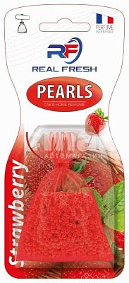 Ароматизатор подвесной Air freshener REAL FRESH PEARLS (Strawberry/Клубника)