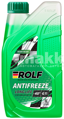Антифриз ROLF  (-40) G11 Green 1л (зеленый)