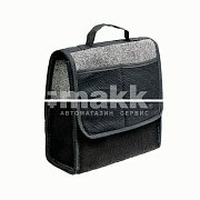 Органайзер в багажник ковролин 30х13х28см чёрный Travel ORG-10 BK