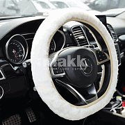 Оплетка из искусственного меха белая Green Star (М)