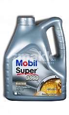 Масло моторное MOBIL Super 3000 X1 5W40 синт. 4л 