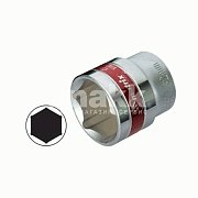 Головка торцевая стандартная шестигранная 1/2" 27 мм Matrix 13127