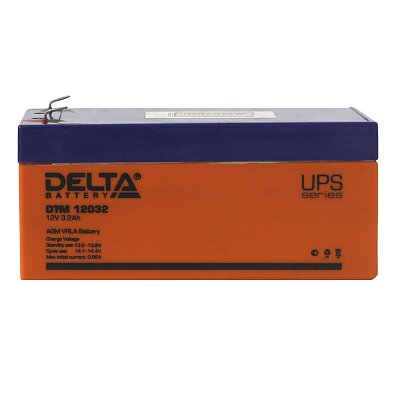 Аккумуляторная батарея Delta 12В  3,2 Ач DTM12032