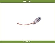 Щетка генератора стартера 6*6*19 12V 24V TT53264 TT