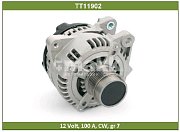 Генератор Toyota Camry 2.4 07-09 Corolla Matrix 2.4L 12V, 100A TT11902  Tesla Technics
