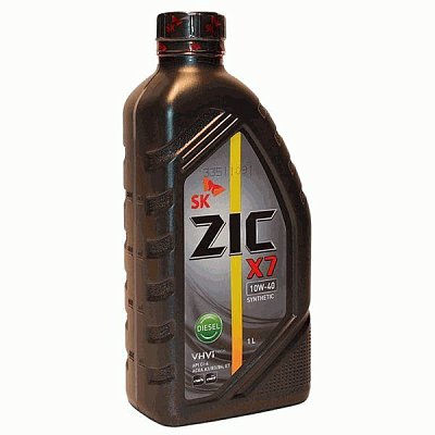 Масло моторное ZIC X7 Diesel 10W40 синтетическое 1л