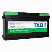 Аккумуляторная батарея 95 Ач Tab ECODRY Stop&Go AGM о/п (213090) 