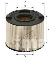 Фильтр топливный Hengst E84KP D148 (PU 1033 x) AUDI Q7, PORSCHE Cayenne I,Touareg I