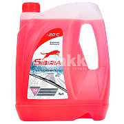 Незамерзающая жидкость Sibiria -20С Бабл-гам 4л 