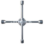 Ключ-крест баллонный, 17 х 19 х 21 мм, квадрат 1/2", усиленный, толщ. 16 мм// Matrix фото