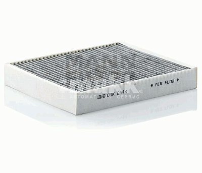 Фильтр салонный MANN CUK 2442 (Chevrolet Aveo, Cruze; Opel) угольный 