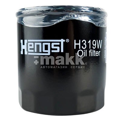 Фильтр масляный Hengst H319W (W 7015) JAGUAR XF, Ford B-Max, C-Max II, Ecosport, Fiesta, Focus III