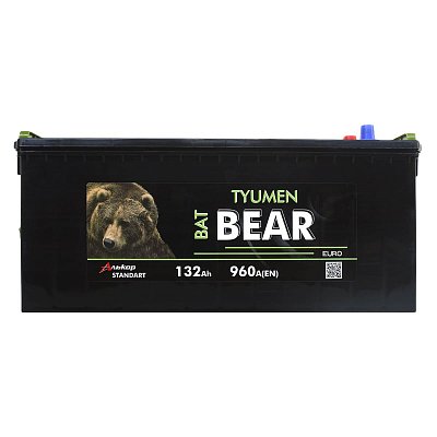 Аккумуляторная батарея 132 Ач  Tyumen BatBear п/п  51,3*18,9*22,6