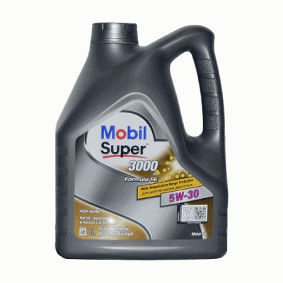 Масло моторное MOBIL Super 3000 X1 Formula FE 5W30 синт. 4л 