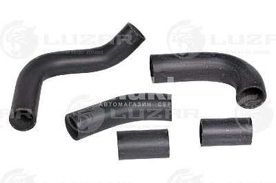 Патрубки радиатора 3110 Волга 402 EPDM, (компл. 5 шт.). LPK0310 LUZAR