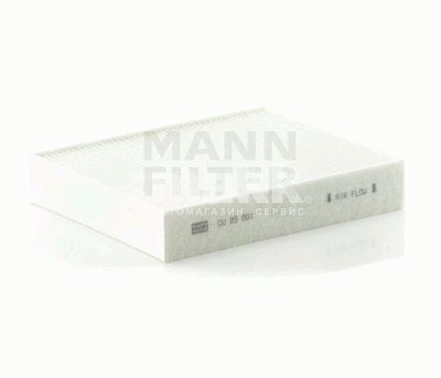 Фильтр салонный MANN CU 25 001 BMW 1, 3  CU25001