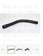 Патрубки печки ВАЗ 1111 Ока EPDM, (компл. 3 шт.). LPKh 0111 LUZAR