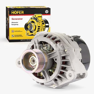 Генератор ВАЗ 1118 Kalina 1117, 1118, 1119 (14В, 85А, 9402.3701-06) HF 633 622 Hofer