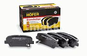 Колодки тормозные задние HF 350 913 HOFER