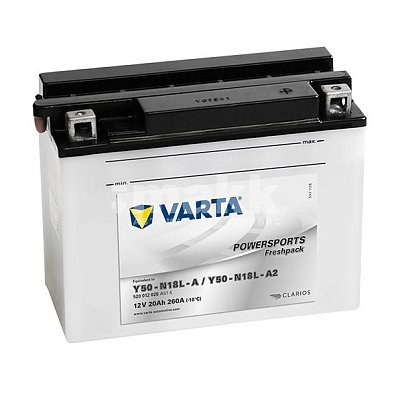 Мото аккумулятор Varta 12В 20Ah A514 FP (Y50N18L-A2) о/п