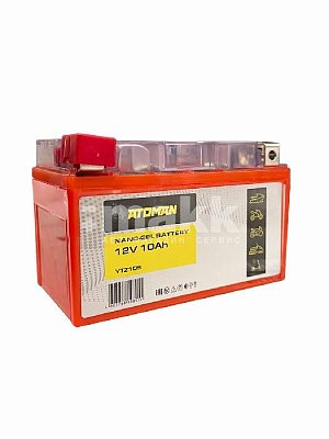 Мото аккумулятор ATOMAN Nano Gel 12V 10Ah (YTZ10S) п/п