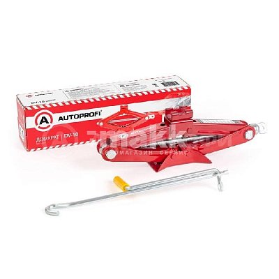 Домкрат  1т подъем 350 мм ромбический Autoprofi DV-10