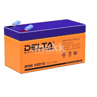 Аккумуляторная батарея Delta 12В 1,2 Ач DTM 12012