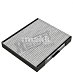 Фильтр салонный Hengst E3985LC (CUK 2356)  Elantra, Matrix угольный